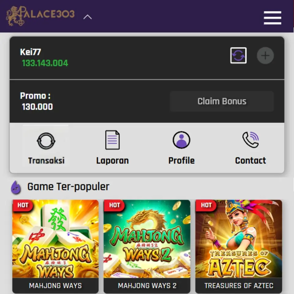 PALACE303 APK Resmi Unduh Indonesia